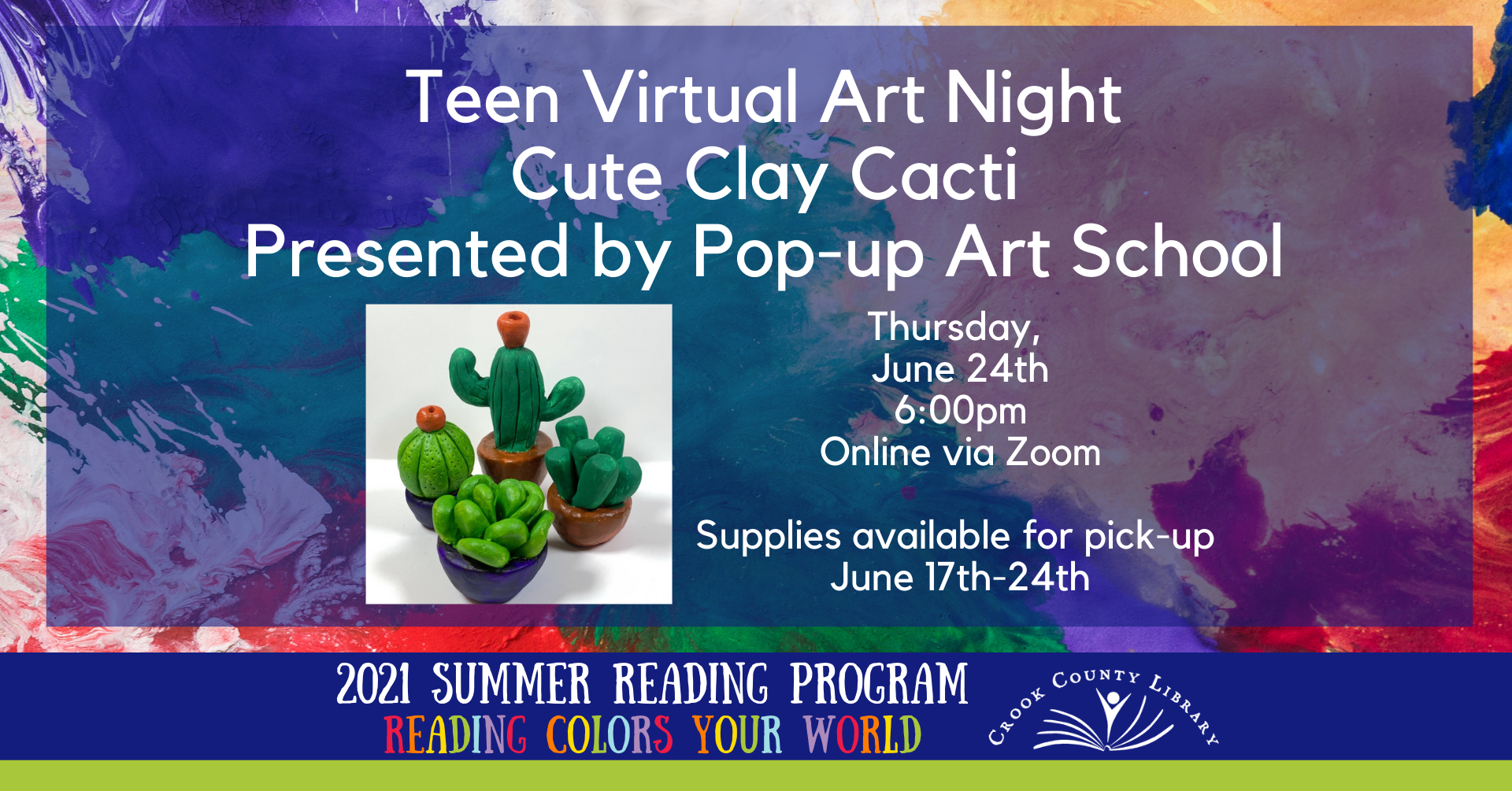 Teen Art Night this Thursday