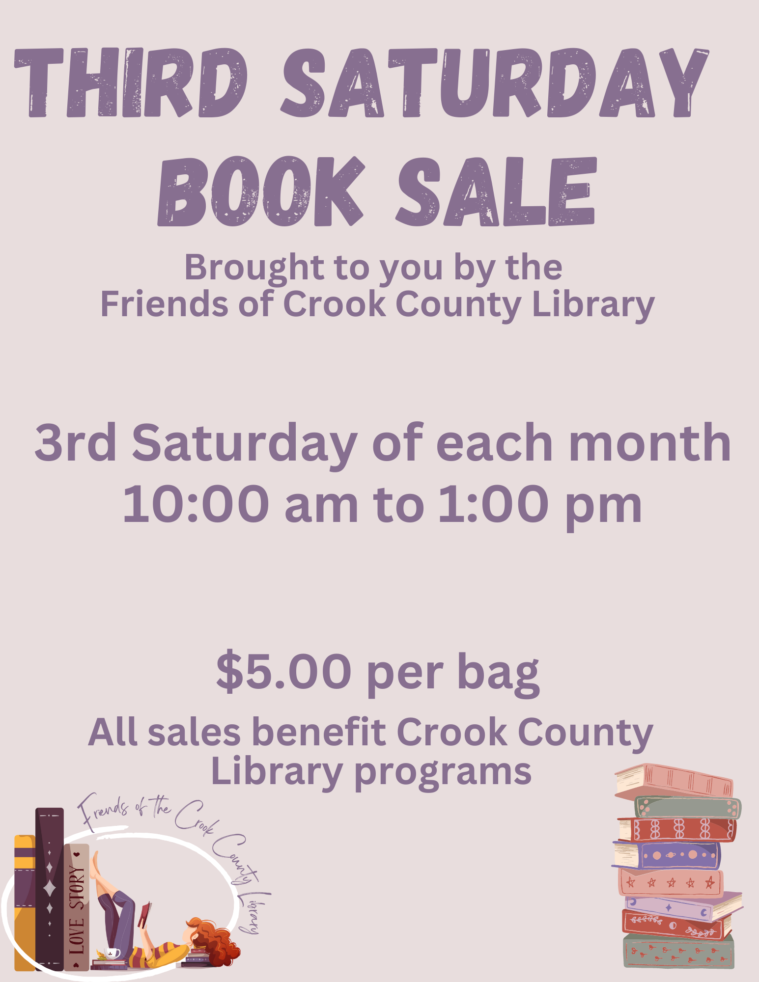 Friends of the Macon County Public Library Bookstore hosting half-price  sale March 31, April 1 - The Southern Scoop