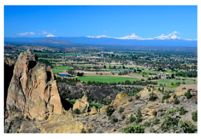 Scenic view of mountains 