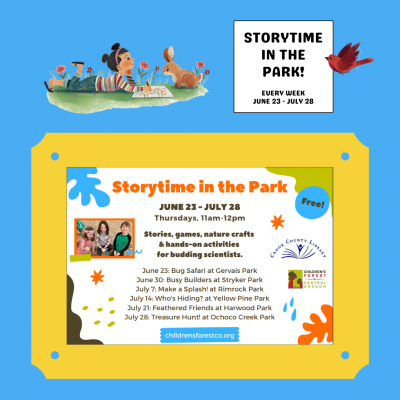 Storytime in the park
