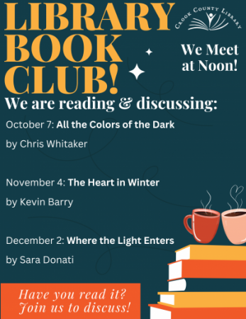 Adult Program: Library Book Club