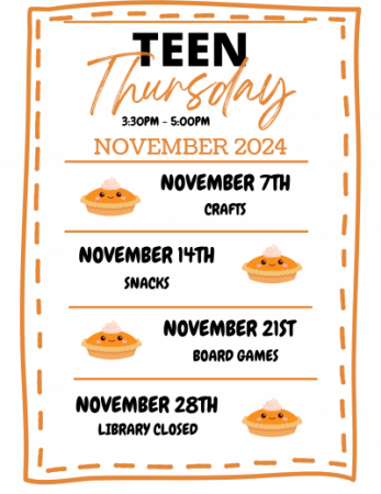 Teen Thursdays!